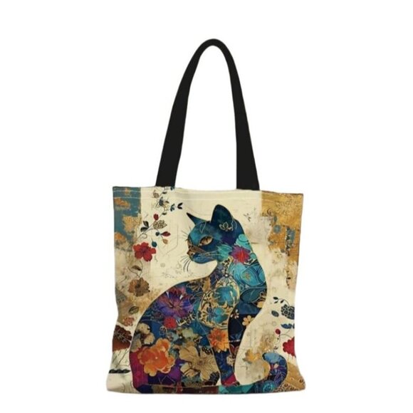 Cat Pattern Multipurpose Bag - Picture 2 of 11